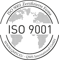 Qualitaetszertifikat Zeichen DIN EN ISO 9001